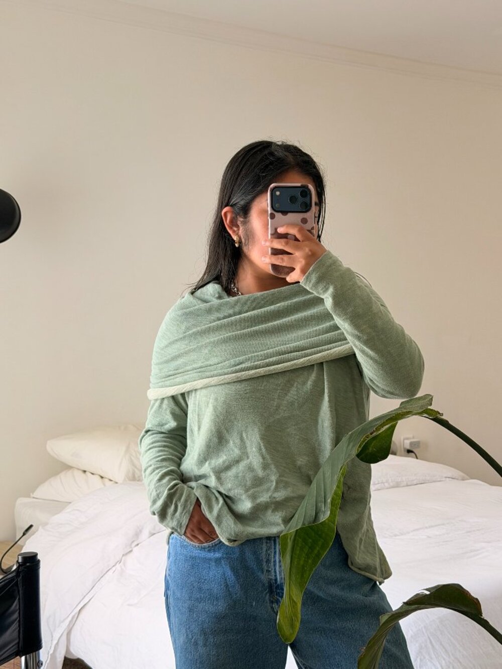 Free People Cocoon Cowl Pullover size M/L